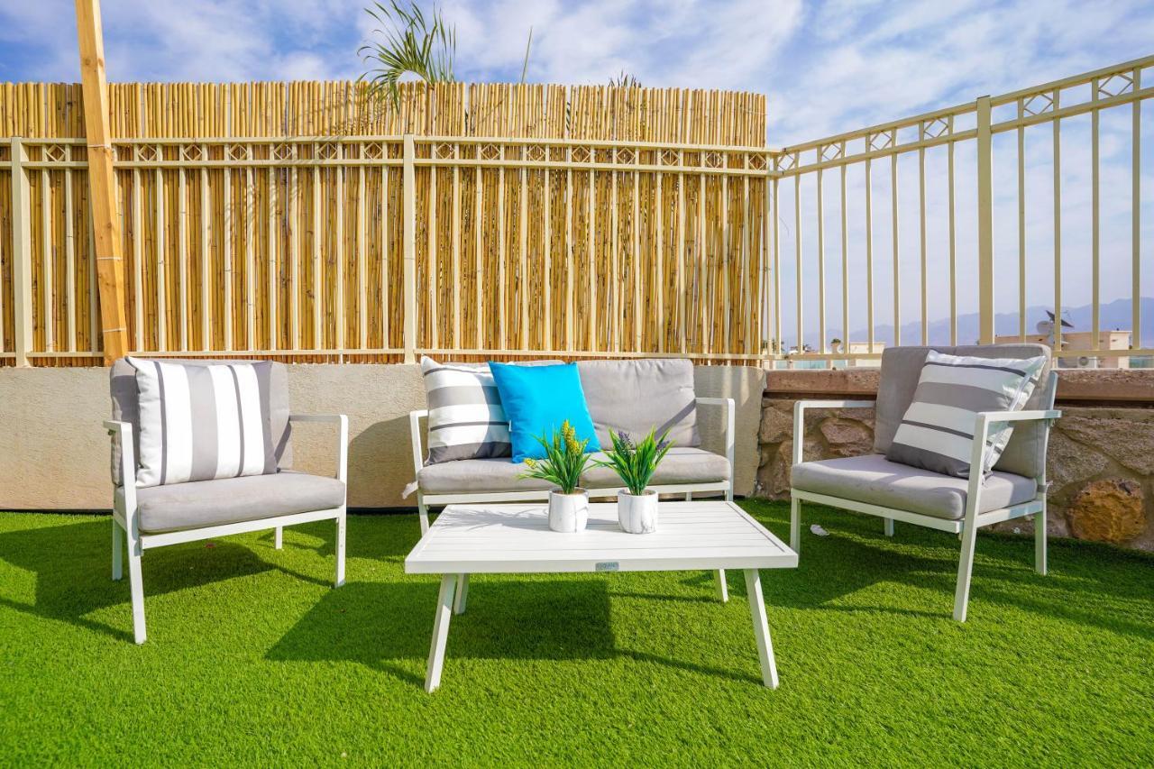 דירות אילת Yalarent Morning Star-Garden With Private Pool מראה חיצוני תמונה