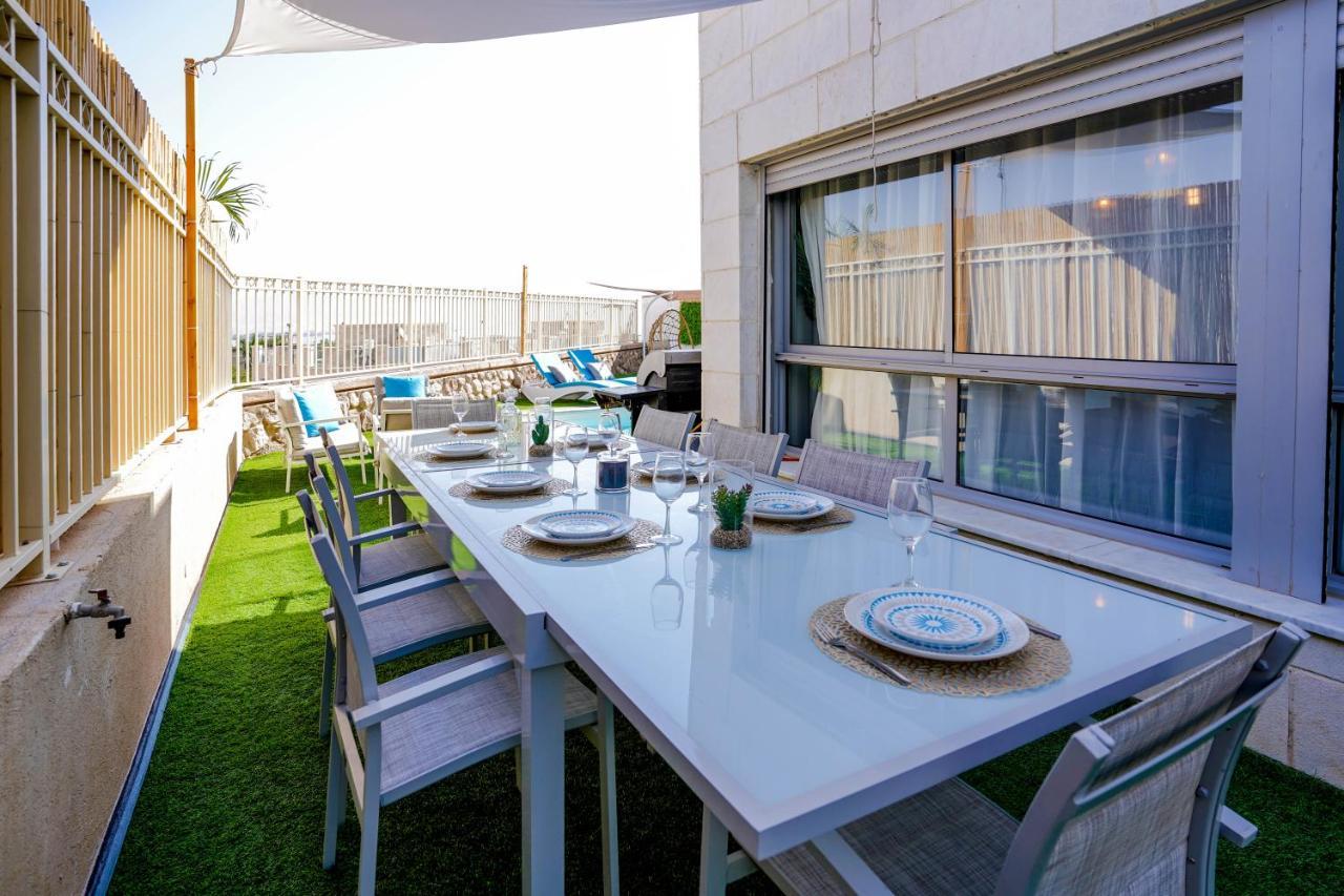 דירות אילת Yalarent Morning Star-Garden With Private Pool מראה חיצוני תמונה